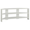 LOWBOARD  in 114/45/36 cm  - Weiss, Design, Holzwerkstoff (114/45/36cm) - Livetastic