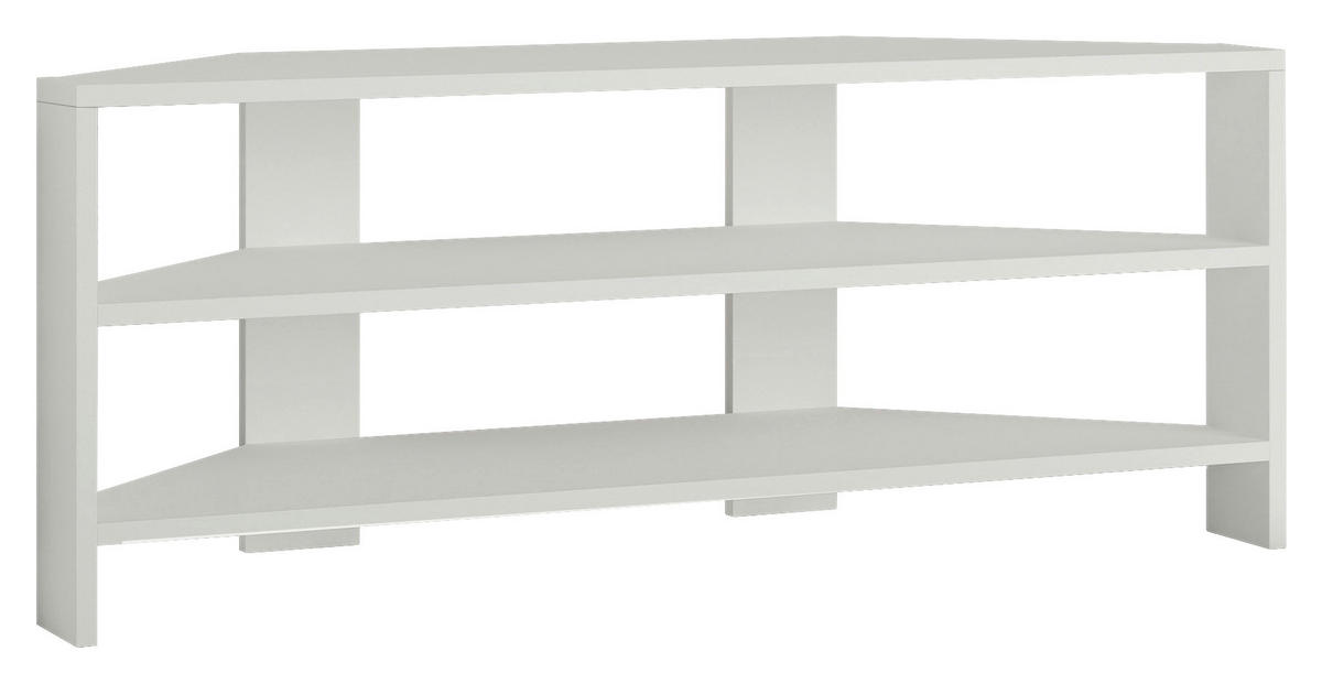 LOWBOARD  in 114/45/36 cm  - Weiss, Design, Holzwerkstoff (114/45/36cm) - Livetastic