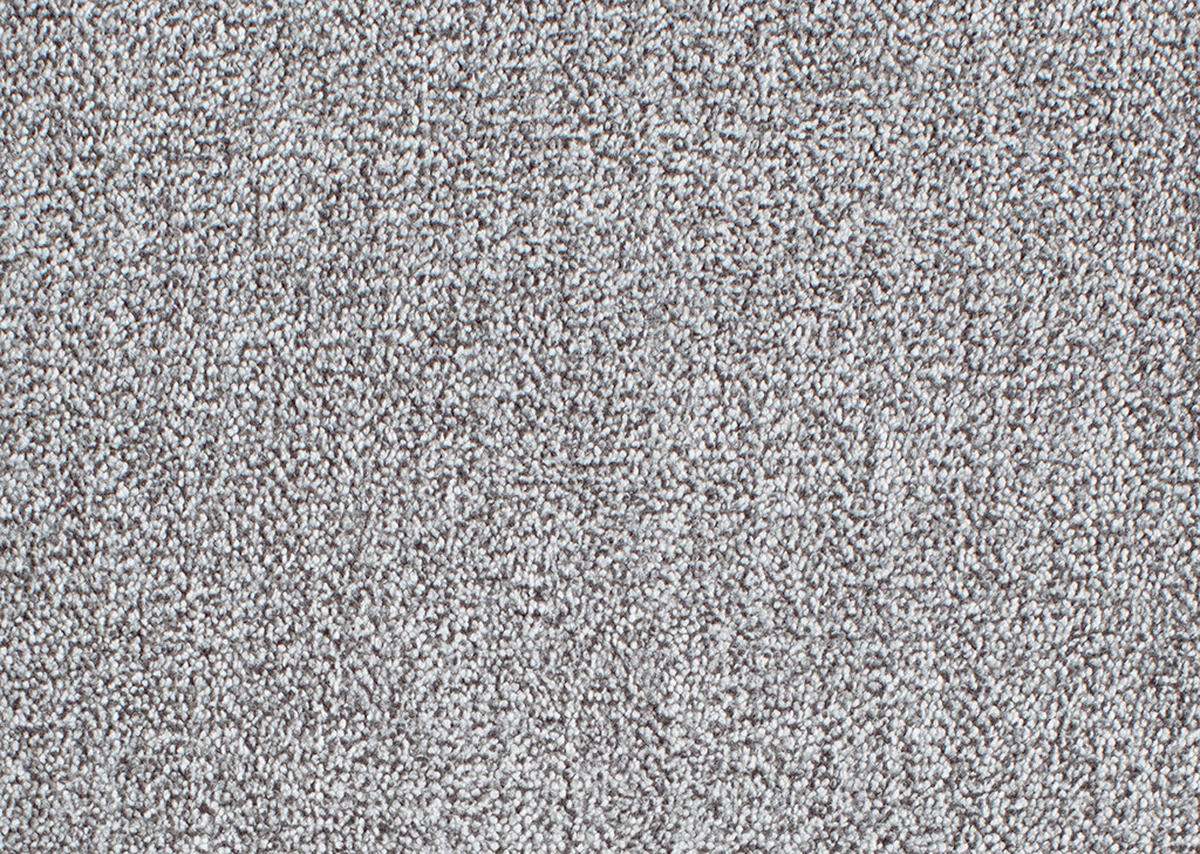 ECKSOFA Chenille Hellgrau  - Hellgrau/Schwarz, Konventionell, Kunststoff/Textil (185/235cm) - Beldomo Comfort