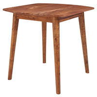 ESSTISCH in Holz  - Sheeshamfarben, MODERN, Holz (80/78/80cm) - MID.YOU