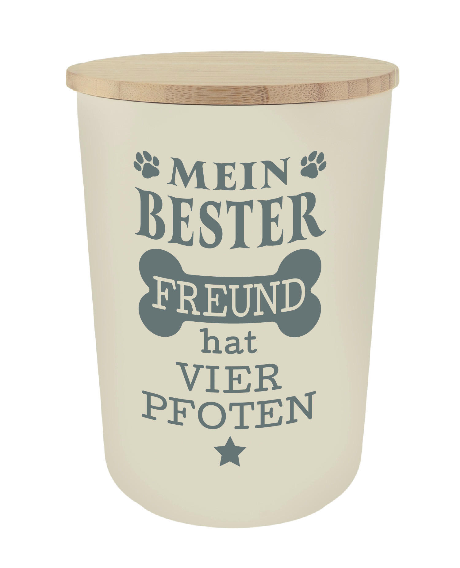 FUTTERBEHÄLTER - Creme, Trend, Kunststoff (15/11/11cm)