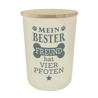 FUTTERBEHÄLTER - Creme, Trend, Kunststoff (15/11/11cm)