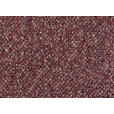 ECKSOFA  in Flachgewebe Bordeaux  155/234 cm  - Bordeaux/Schwarz, Design, Textil/Metall (155/234cm) - Dieter Knoll