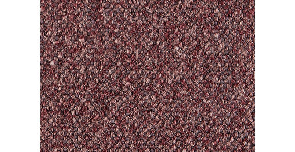 ECKSOFA  in Flachgewebe Bordeaux  155/234 cm  - Bordeaux/Schwarz, Design, Textil/Metall (155/234cm) - Dieter Knoll