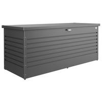 KISSENBOX 201/83/79 cm  - Dunkelgrau, Basics, Metall (201/83/79cm) - Biohort