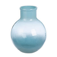 DEKOVASE  - Hellblau, LIFESTYLE, Glas (24/31cm)