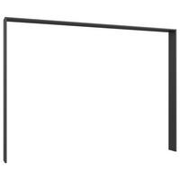 PASSEPARTOUTRAHMEN 273/213/12 cm   - Graphitfarben, MODERN, Holzwerkstoff (273/213/12cm) - MID.YOU