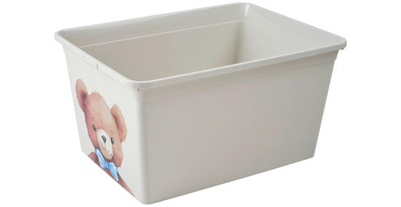 SPIELZEUGBOX 48,5/36/25 cm - Beige, Basics, Kunststoff (48,5/36/25cm) - My Baby Lou