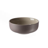 MÜSLISCHALE Jasper 14 cm  - Taupe/Weiß, Design, Keramik (14cm) - Ritzenhoff Breker