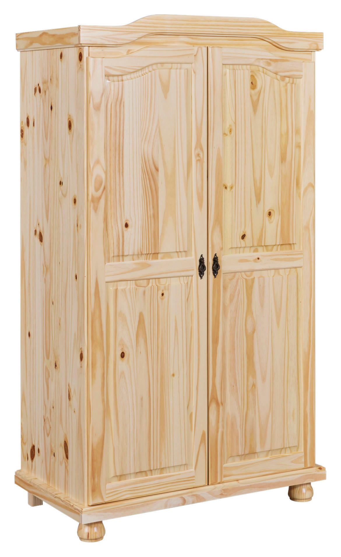 Drehtürenschrank Massiv 104cm Genf, Kiefer