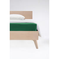 SPANNBETTTUCH Flausch Jersey Jersey  - Waldgrün, Basics, Textil (150/200cm) - Fleuresse