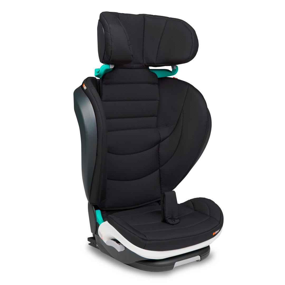 DJEČJA AUTOSJEDALICA  IZI FLEX FIX 2 I-SIZE  - crna, Basics, tekstil/plastika (7kg) - Besafe