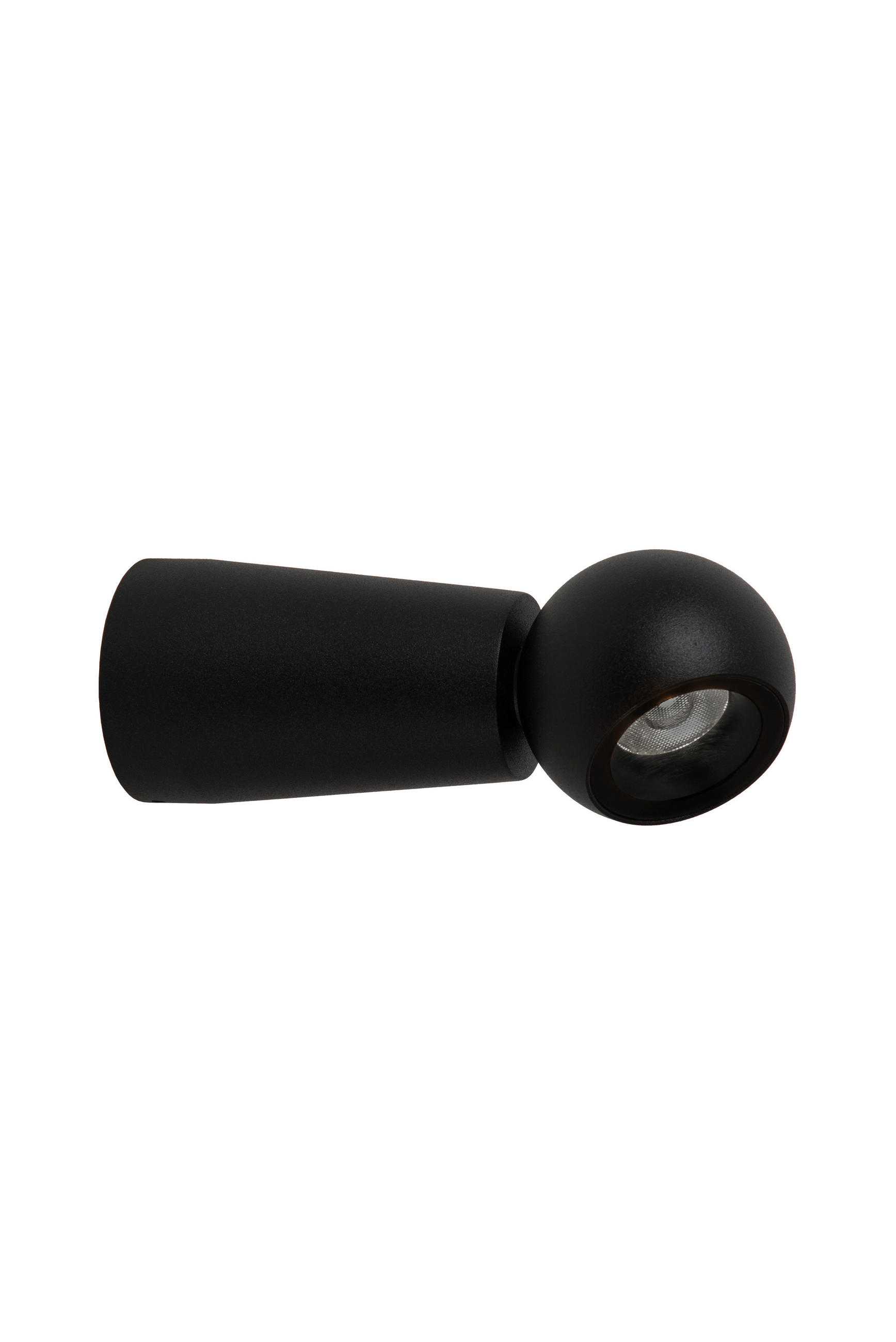 Lucide Led-Wandleuchte Ipsos Schwarz 6x15x6 cm