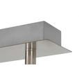 DECKENLEUCHTE 54/15/10,5 cm  - Nickelfarben, Trend, Metall (54/15/10,5cm) - Novel
