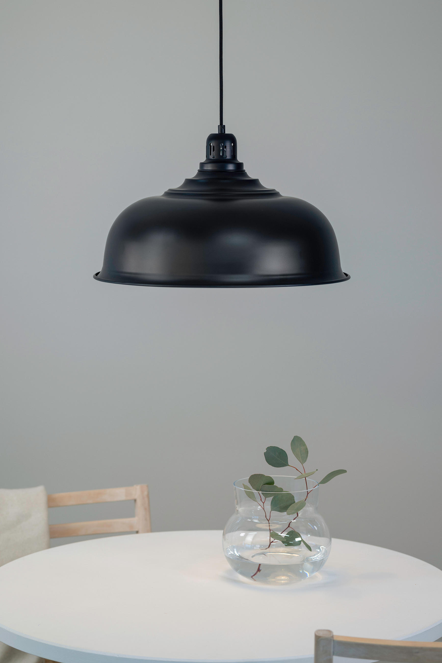 DECKENLEUCHTE 50/29 cm   - Schwarz, Basics, Metall (50/29cm) - Markslöjd