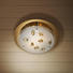 DECKENLEUCHTE - Champagner/Braun, LIFESTYLE, Glas/Metall (33,5/8,5cm) DECKENLEUCHTE - Champagner/Braun, LIFESTYLE, Glas/Metall (33,5/8,5cm)