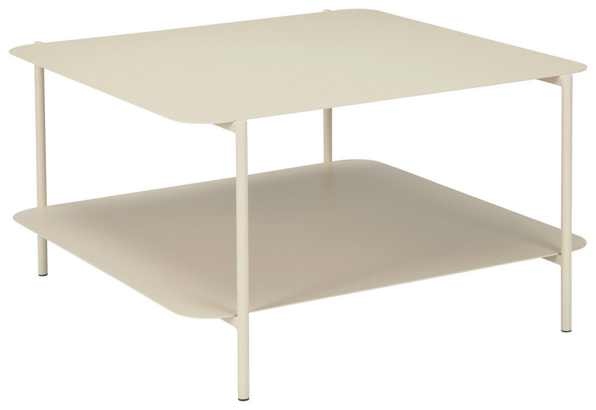 COUCHTISCH in Metall 73,4/70/40 cm  - Kaschmir, Design, Metall (73,4/70/40cm) - Carryhome