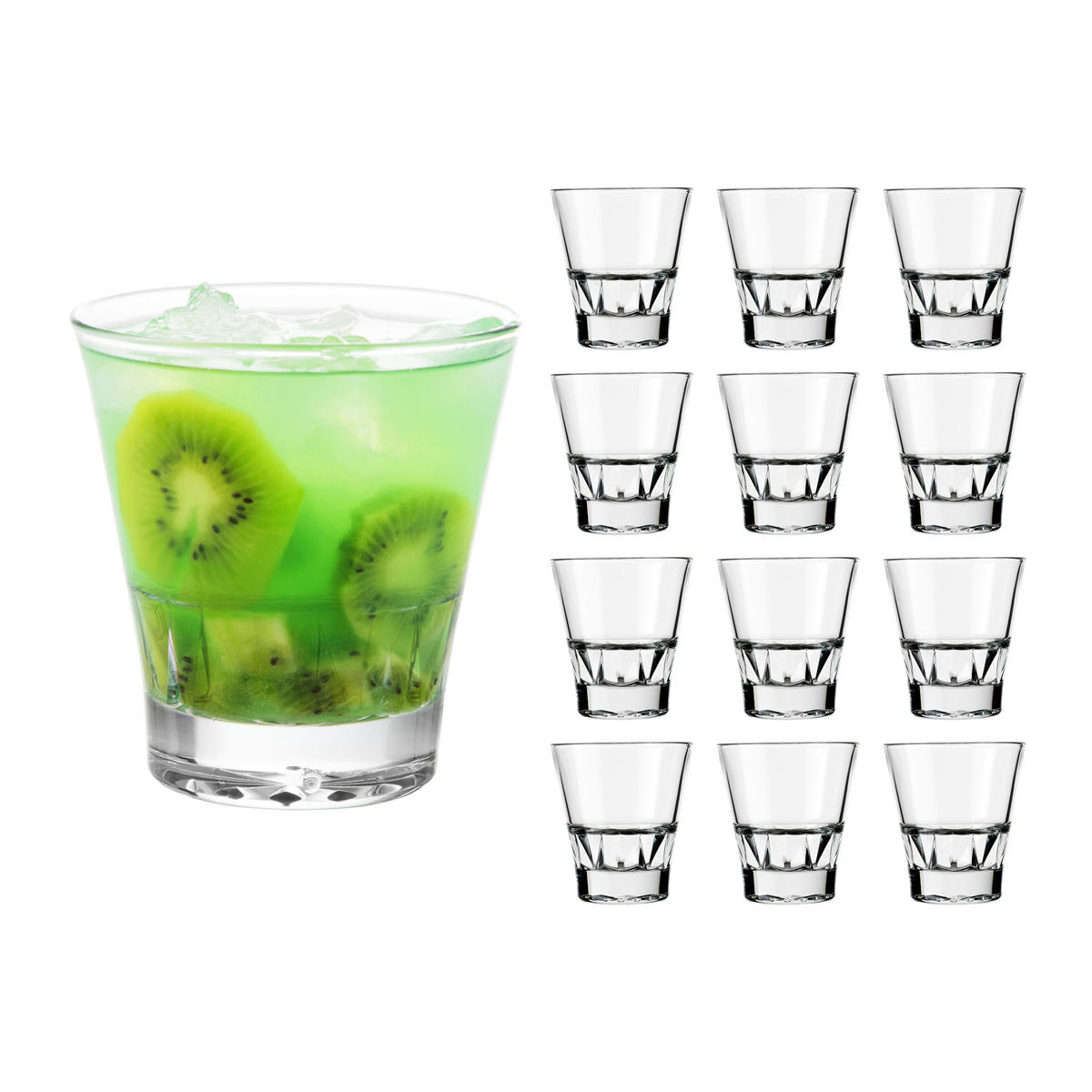 GLÄSERSET GALLERY  12-teilig  - Klar, Basics, Glas (10/10,5cm)