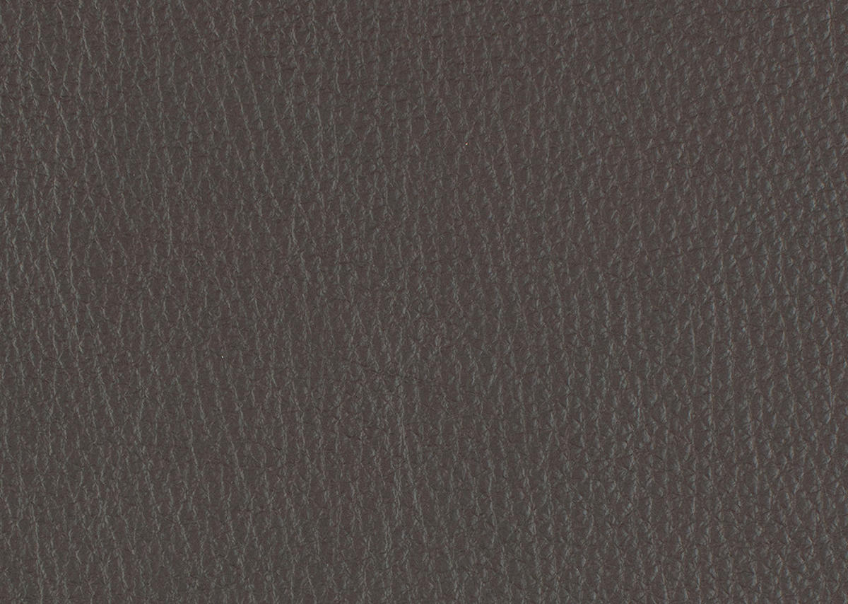 2,5-SITZER in Echtleder Mokka  - Alufarben/Mokka, Design, Leder/Metall (164cm) - Dieter Knoll
