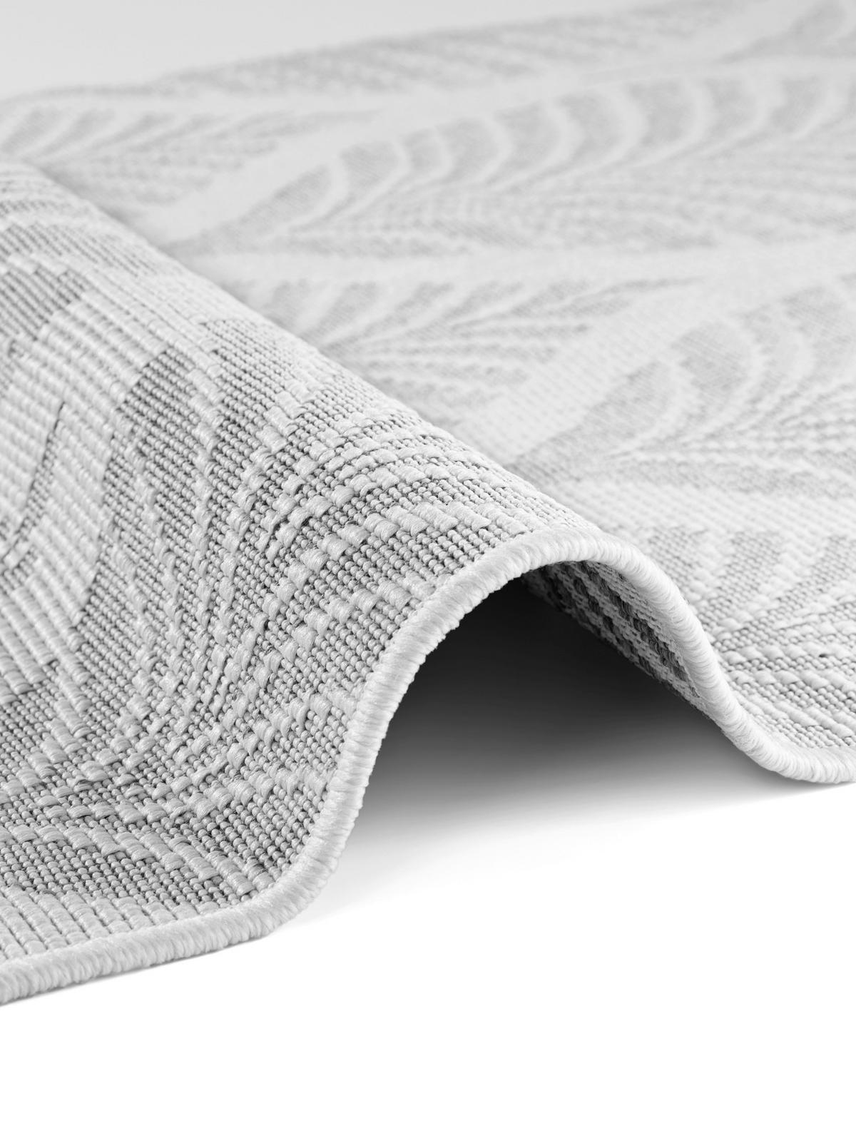 LÄUFER 80/250 cm Duet  - Weiß/Grau, Design, Kunststoff (80/250cm) - Hanse Home