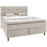 BOXSPRINGBETT 180/200 cm in Beige - Beige/Grau, KONVENTIONELL, Holz/Textil (180/200cm) - Elegando BOXSPRINGBETT 180/200 cm in Beige - Beige/Grau, KONVENTIONELL, Holz/Textil (180/200cm) - Elegando