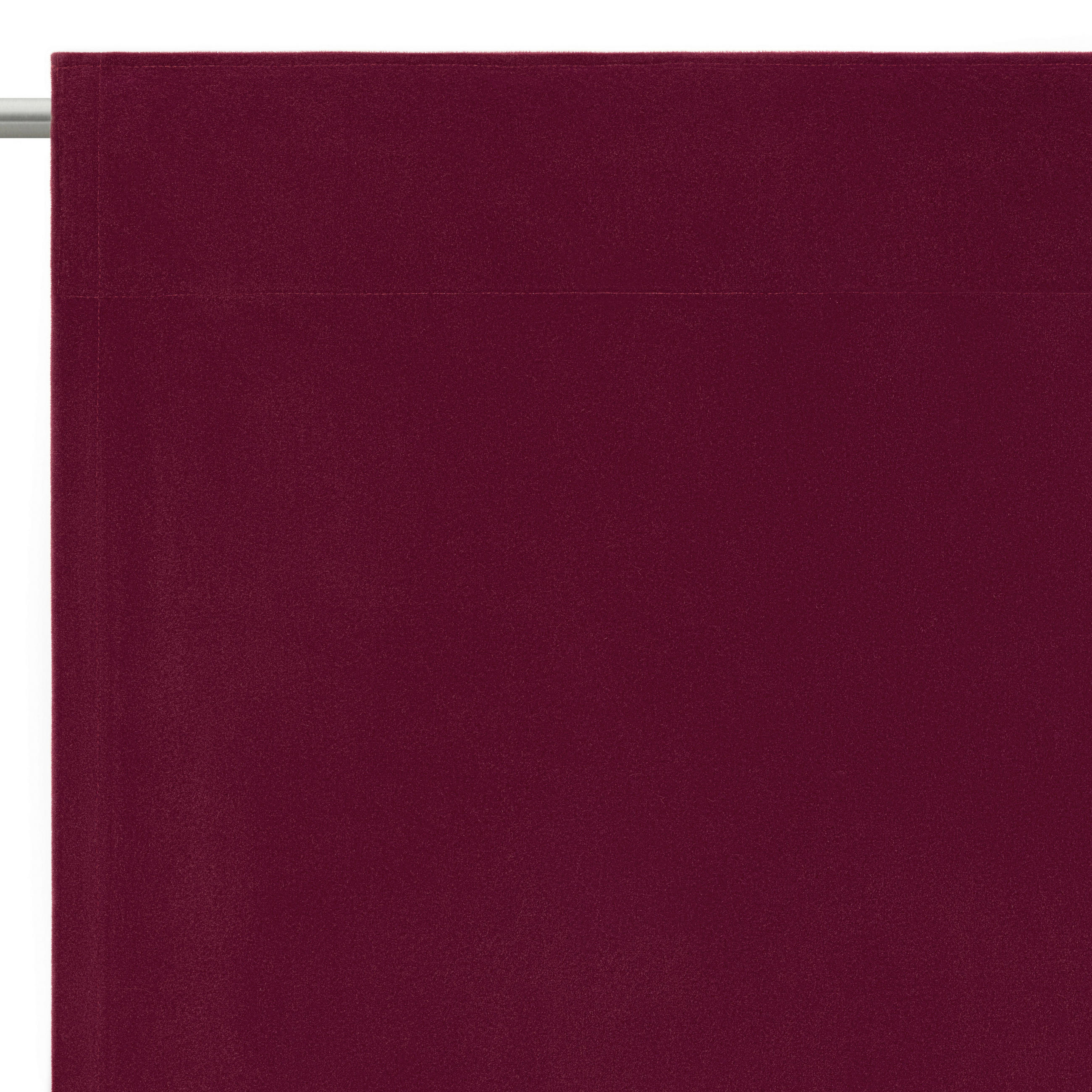 HOTOVÝ ZÁVES, 140/245 cm - tmavočervená, Basics, textil (140/245cm) - Esposa