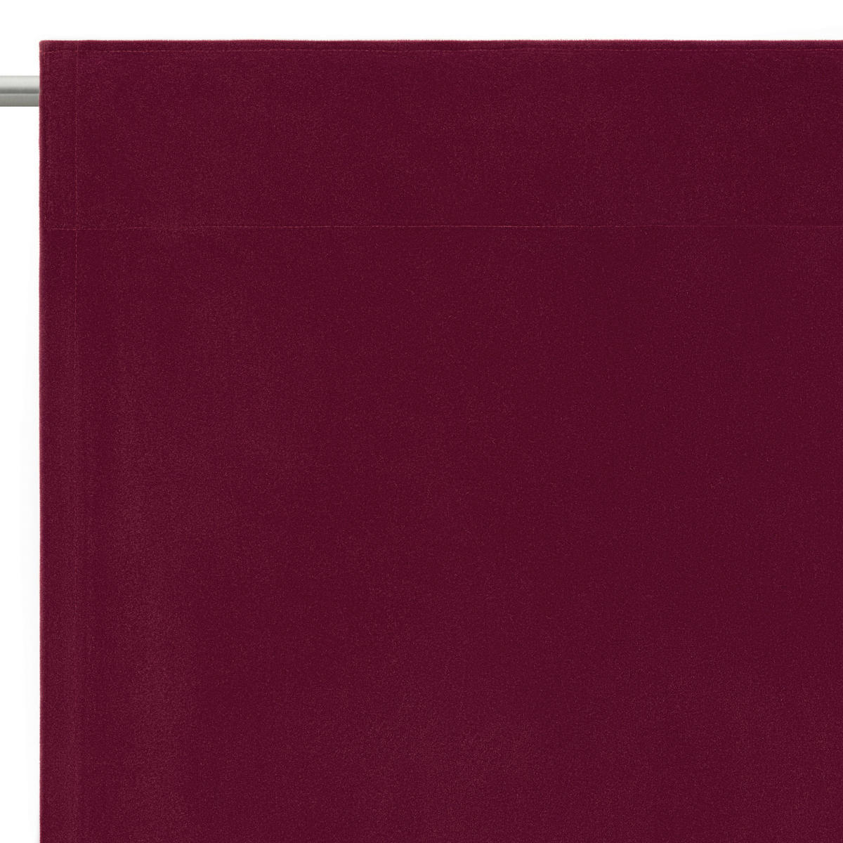 FERTIGVORHANG  - Dunkelrot, Basics, Textil (140/245cm) - Esposa