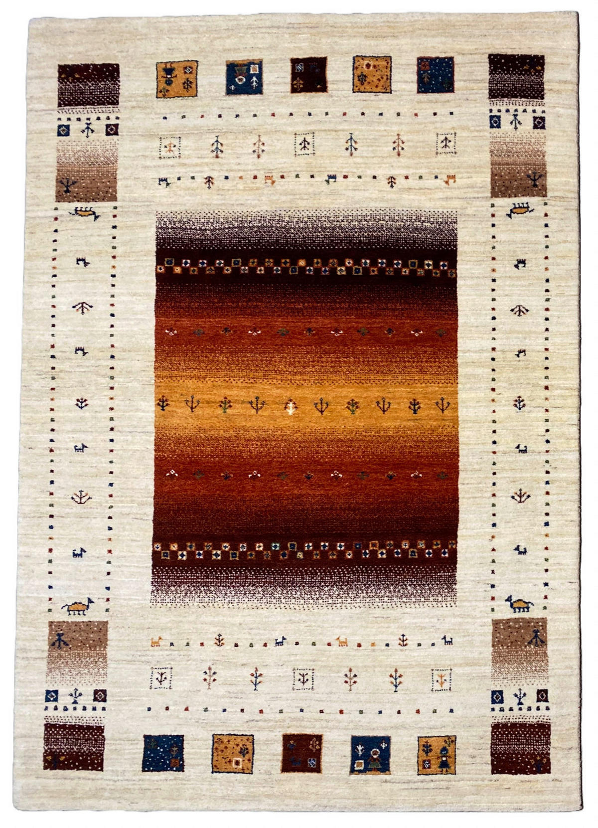 ORIENTTEPPICH 300/400 cm Mother Earth Red Gelb, Naturfarben, Rot  - Gelb/Rot, LIFESTYLE, Textil (300/400cm) - Cazaris