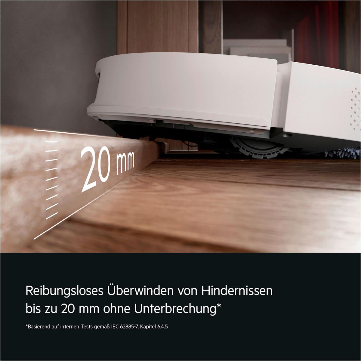 STAUBSAUGERROBOTER AR81UW3SW All-in-One-Station  - Weiß, Basics, Kunststoff (35/60/48cm) - AEG