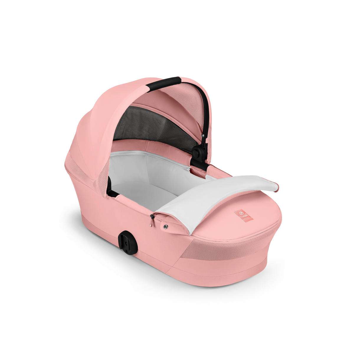 LIEGEWANNE Melio  - Pink/Hellrosa, Basics, Textil/Metall (85/43/58cm) - cybex GOLD