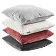 KISSENHÜLLE YUKON 48/48 cm - Anthrazit, Design, Textil (48/48cm) - Novel