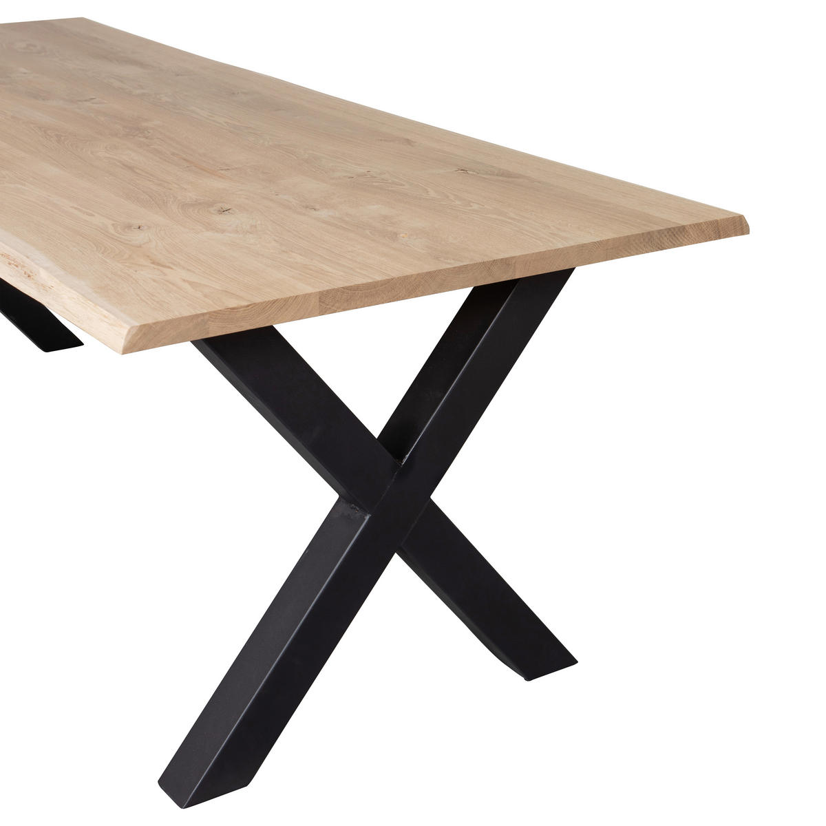 TISCHGESTELL   - Schwarz, MODERN, Metall (79/72/10cm) - Livetastic