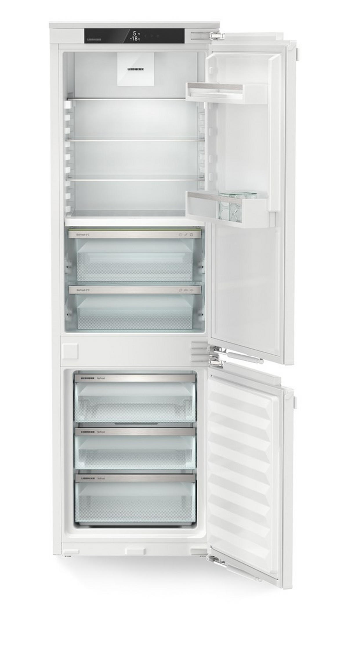 KÜHL-GEFRIER-KOMBINATION ICBNDI5123-22  - Weiß, Basics, Kunststoff (55,9/177/54,6cm) - Liebherr