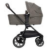 KINDERWAGENSET TRIV lx  - Sandfarben/Schwarz, Basics, Kunststoff/Metall (58/109/93,5cm) - Nuna