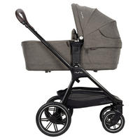 KINDERWAGENSET TRIV lx  - Sandfarben/Schwarz, Basics, Kunststoff/Metall (58/109/93,5cm) - Nuna