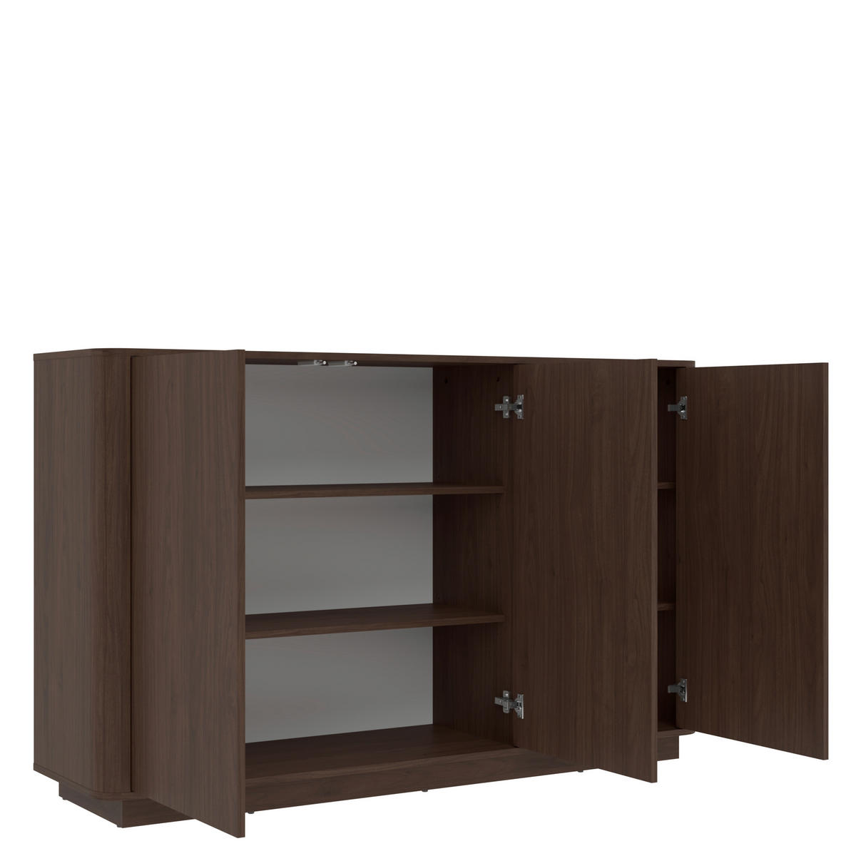 KOMMODE , 164,4/101,2/40 cm,  - Walnussfarben, Design, Holzwerkstoff (164,4/101,2/40cm) - MID.YOU