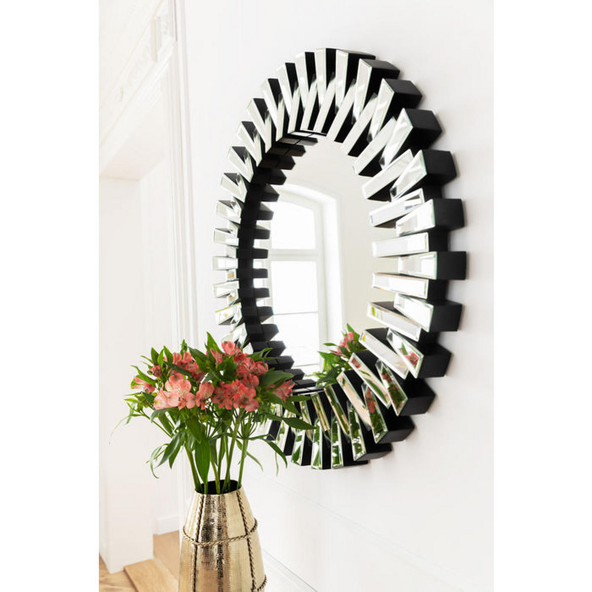WANDSPIEGEL   92/4,5 cm  in rund  - Design, Glas (92/4,5cm) - Kare-Design