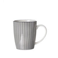 KAFFEEBECHER Takeo  350 ml   - Schwarz/Weiß, Basics, Keramik (0,350l) - Ritzenhoff Breker
