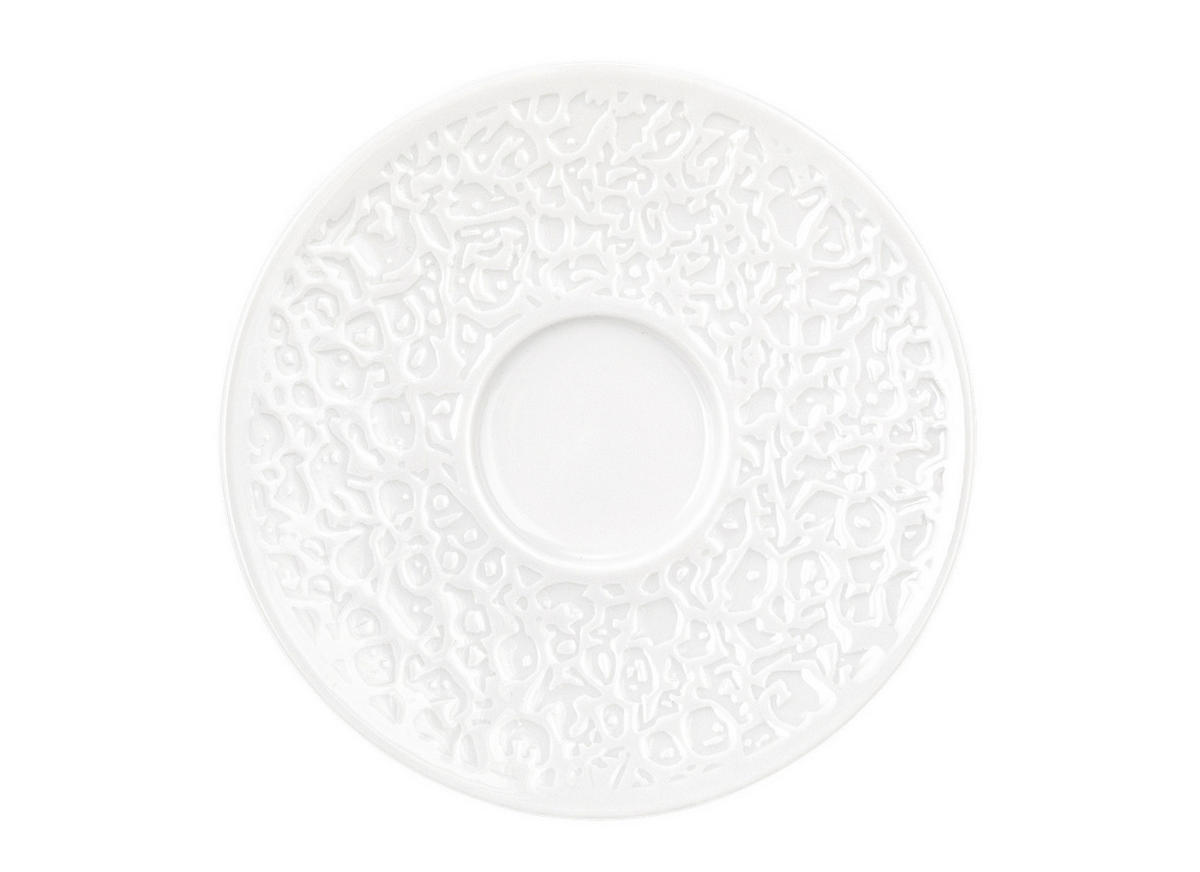 TANIERIK POD ŠÁLKU porcelán keramika 13,5 cm - biela, Design, keramika (13,5cm) - Seltmann Weiden
