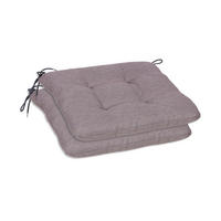 GARTENSITZKISSENSET Uni  - Taupe, Basics, Textil (38/5/38cm)