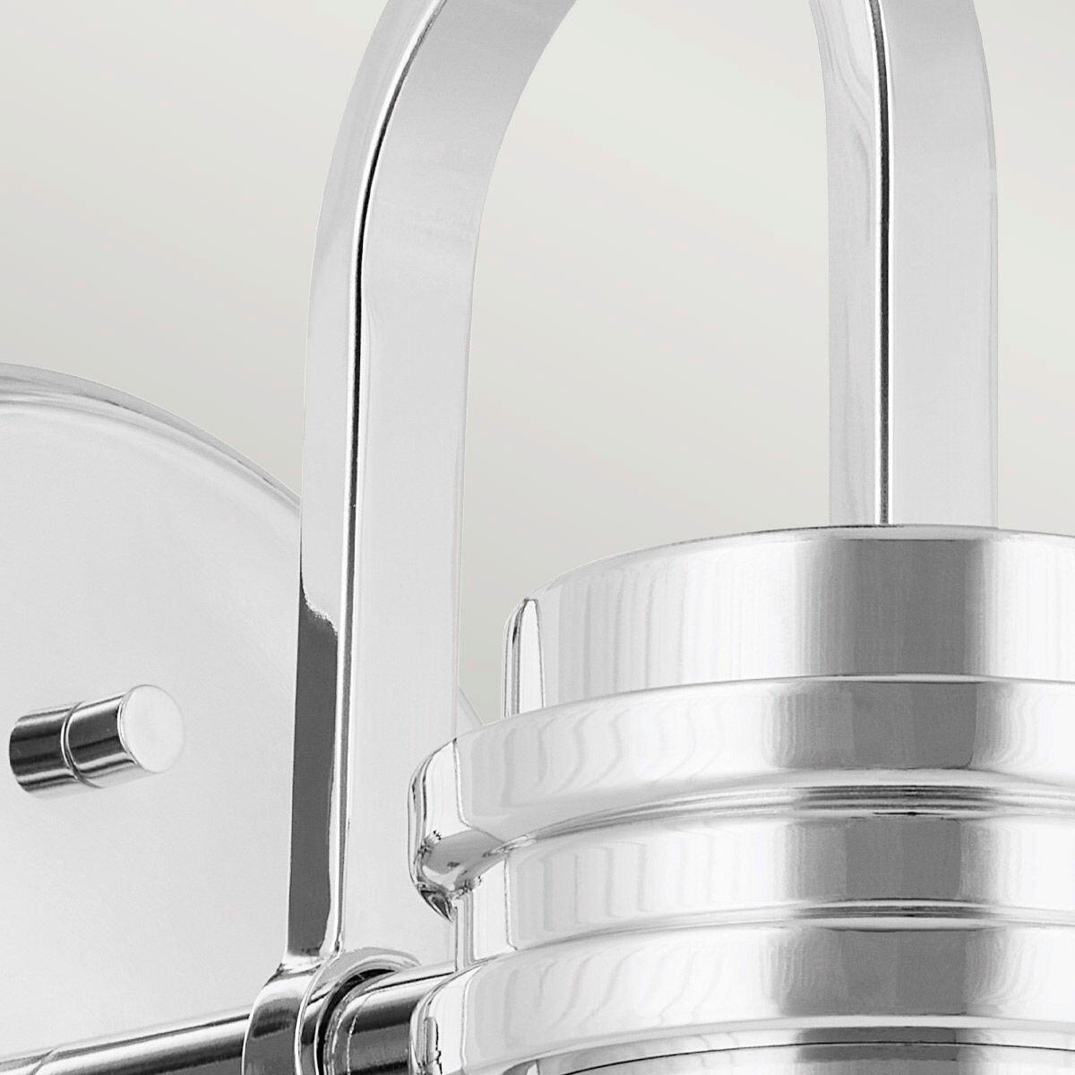 BADEZIMMER-WANDLEUCHTE - Weiss, Konventionell, Glas/Metall (2,40/1,78/2,15cm) - Elstead Lighting