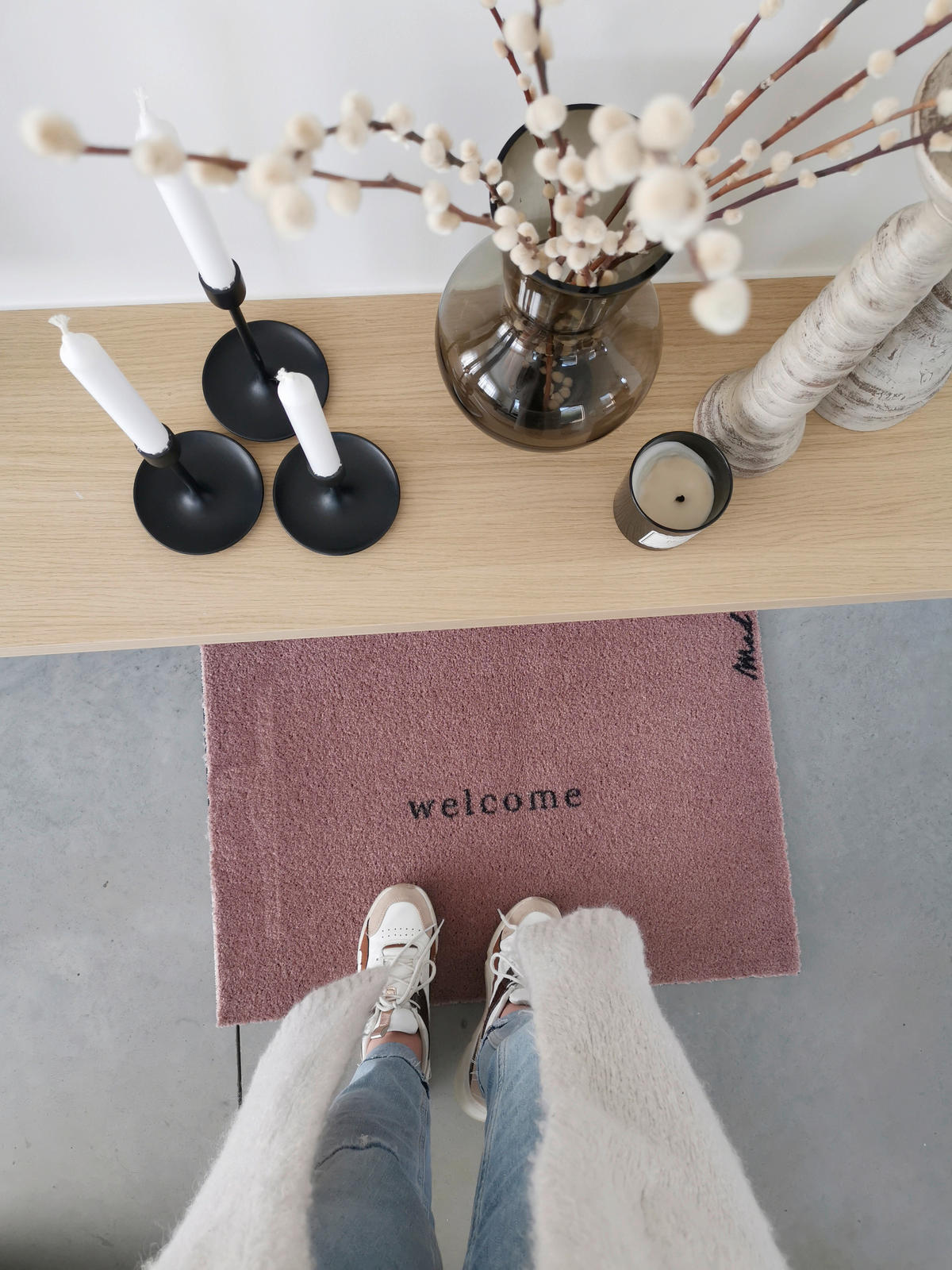 FUßMATTE  50/75 cm  Pink  - Pink, Trend, Kunststoff (50/75cm) - madaboutmats