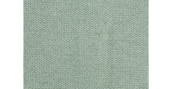 ECKSOFA  in Leinwand Mintgrün  318/271 cm  - Schwarz/Mintgrün, Design, Textil/Metall (318/271cm) - Belluti