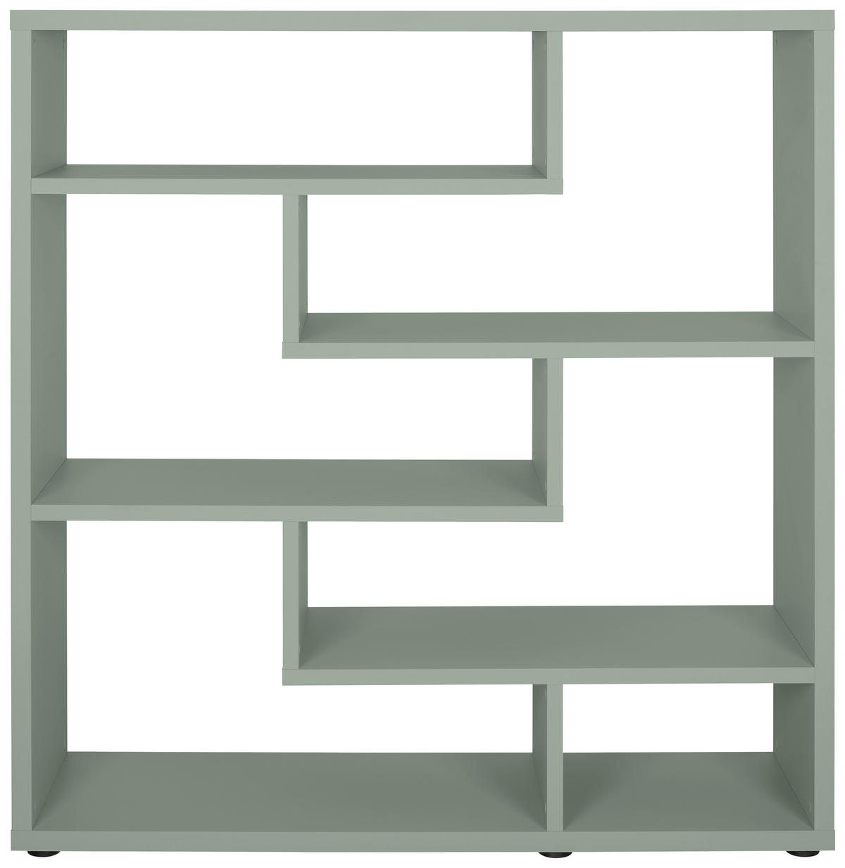 REGAL ZA BEBE  Milan und Mia  - zelena/crna, Basics, drvni materijal/plastika (130/134/40cm) - Jimmylee