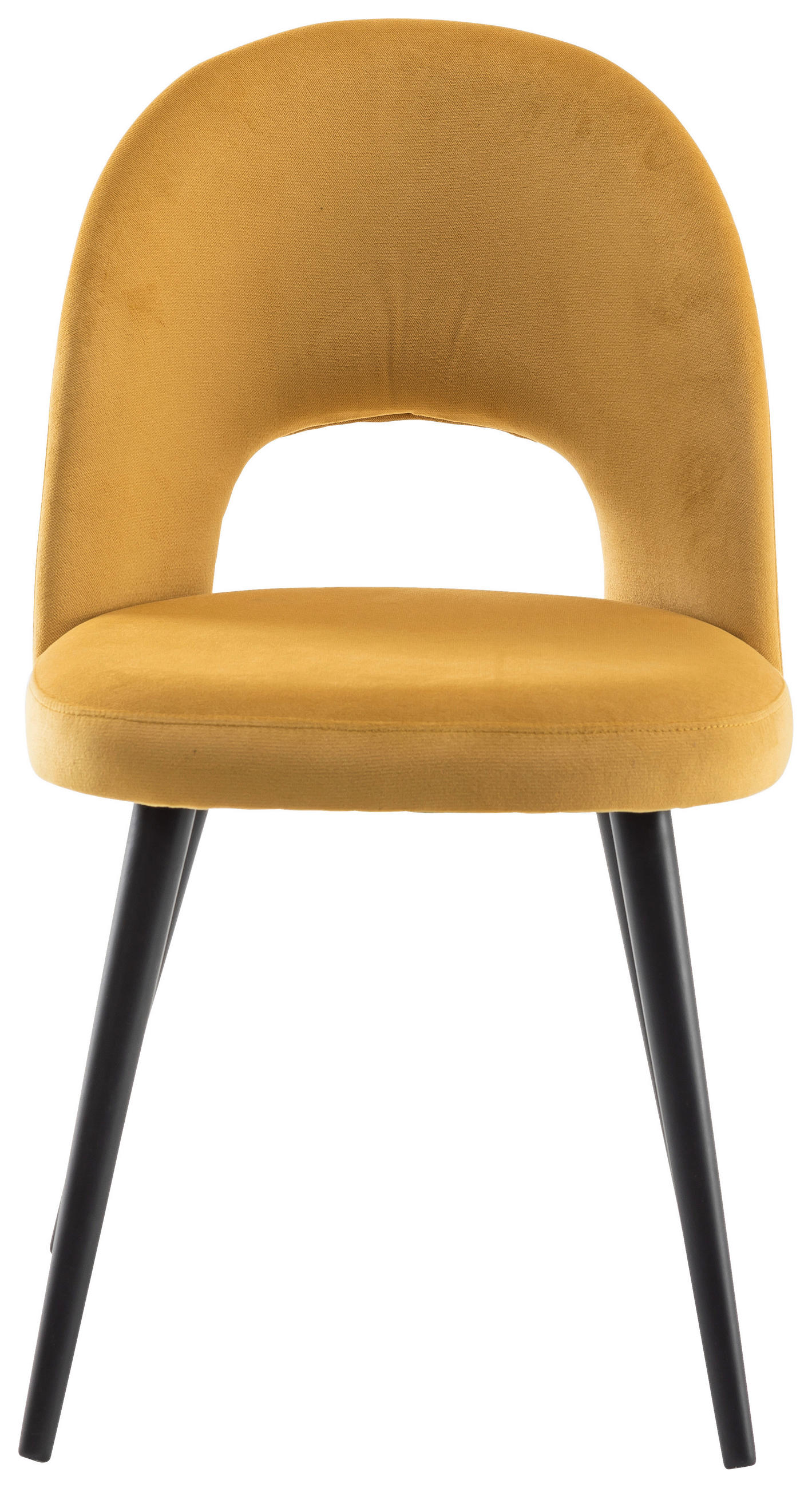 STOLICA  žuta       - žuta/crna, Moderno, drvo (49/83/60cm)