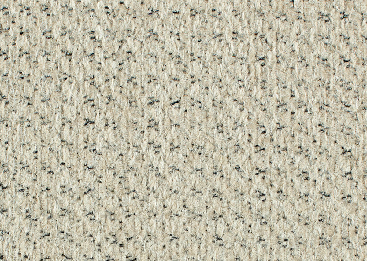 ECKSOFA Beige Chenille  - Chromfarben/Beige, KONVENTIONELL, Textil/Metall (227/329cm) - Carryhome