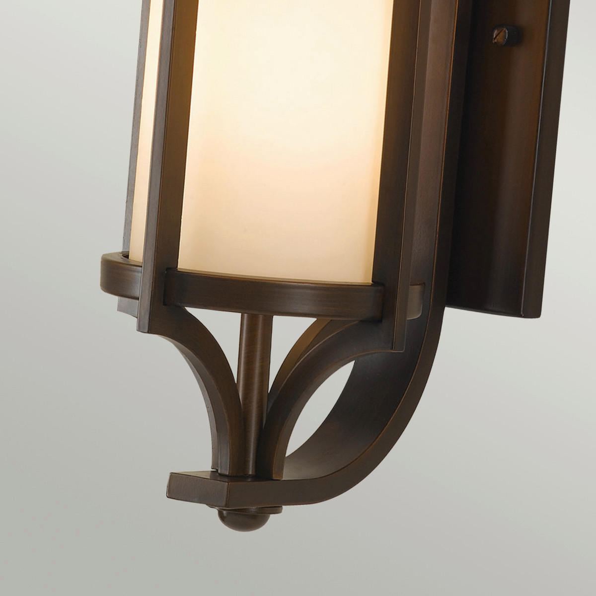AUSSENWANDLEUCHTE - Bronzefarben, Konventionell, Glas/Metall (19.4/38.8/24.1cm) - Elstead Lighting