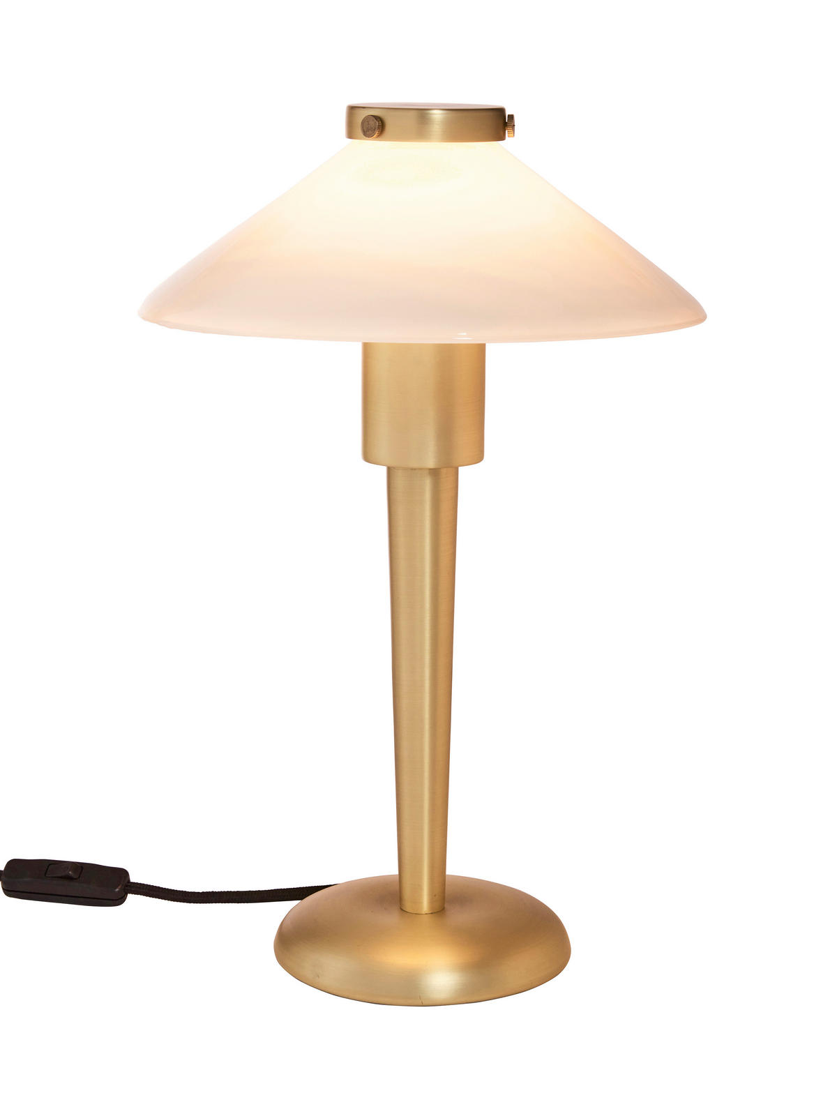 BORDSLAMPA PR Home August 25/25/34 cm   - guldfärgad, Klassisk, metall (25/25/34cm)