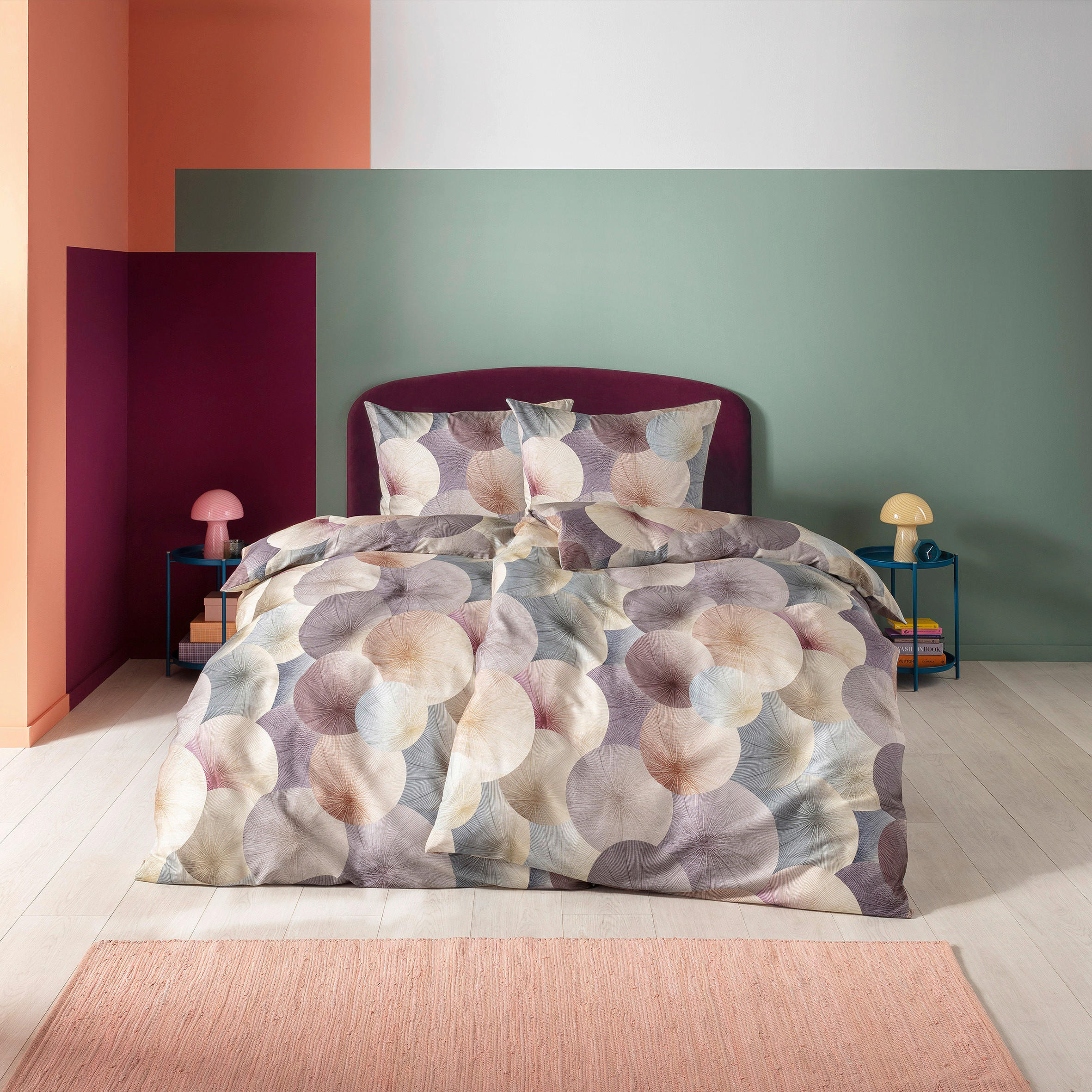 BETTWÄSCHE Impulse Makosatin 140/200 cm  - Multicolor, Design, Textil (140/200cm) - Estella