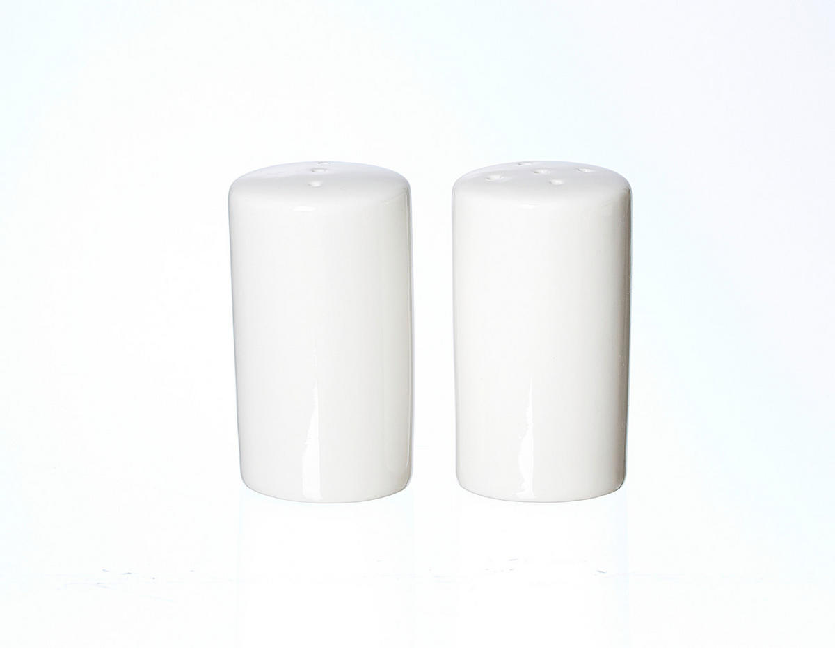 SALZ- UND PFEFFERSTREUER Skagen  - Weiß, KONVENTIONELL, Keramik (8/5cm) - Ritzenhoff Breker